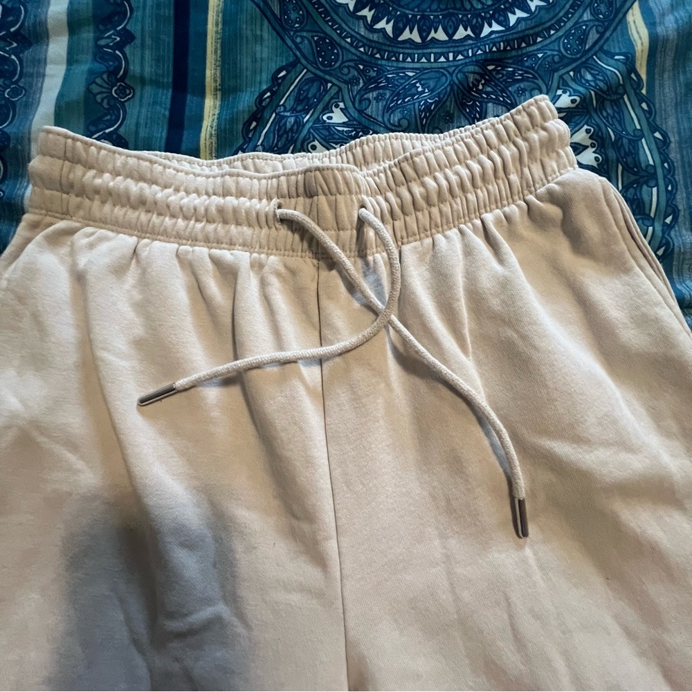 H&M Cream Track Pants - Picture 3 of 7